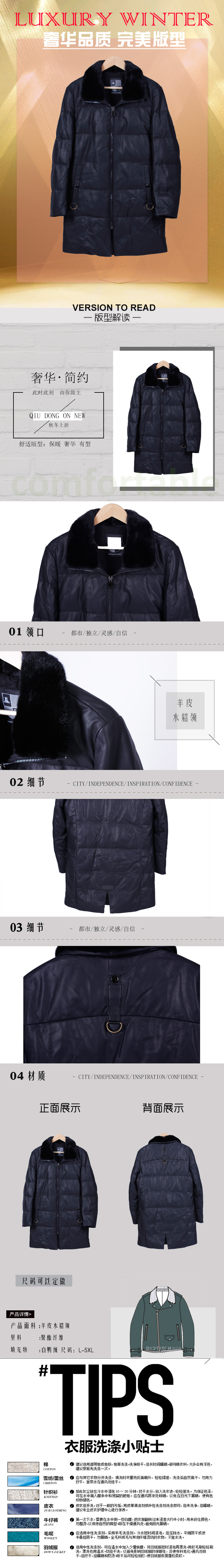 男士羊皮水貂白鸭绒外套羽绒服 详情.jpg